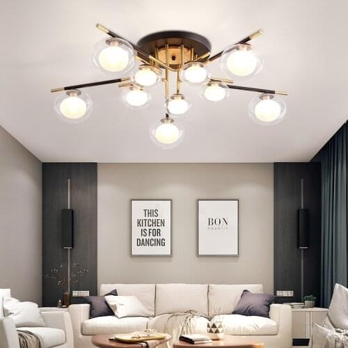 Dimming Modern plafon LED Ceiling Lamp Fixture Aluminum Dining Living Room Bedroom Lights Lustre Lamparas