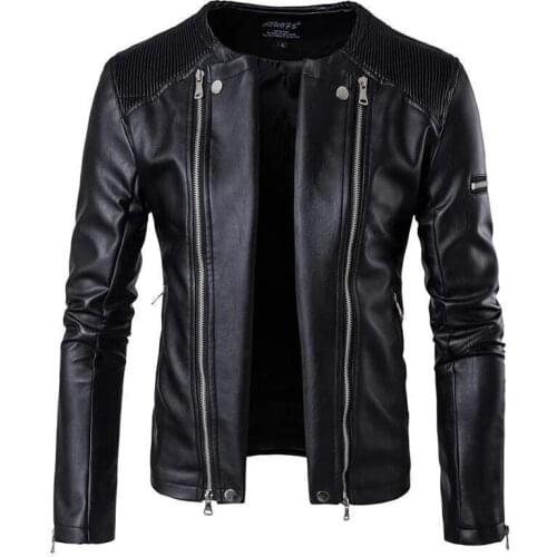 2019 New Fashion Women Smooth Motorcycle Faux Leather Jackets Ladies Long Sleeve Autumn Winter Biker Streetwear Black Pink Coat