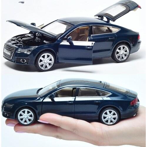 1:32 Die-Cast Model Cars Electric Flashing Pull back automobile Alloy Vehicle gld3 Coche Children Toys A7 Business Car