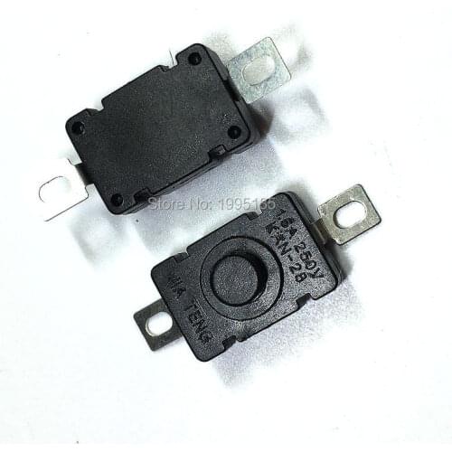 20pcs KAN-28 1.5A250V Flashlight Switches Self Locking SMD Type 18 x 12mm Push Button Switches