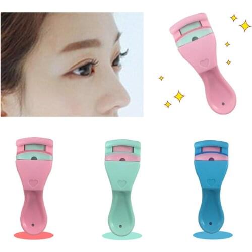 2018 Lovely Mini Portable Women Beauty Eyelash Curler Eye Lash Curling Clip Makeup Tool