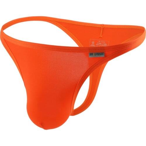 2021 BRAVE PERSON Mens Sexy Underwear Bikini Briefs T-back G-string Thongs Jockstraps Gay Underpants Male Panties Tanga Hombre