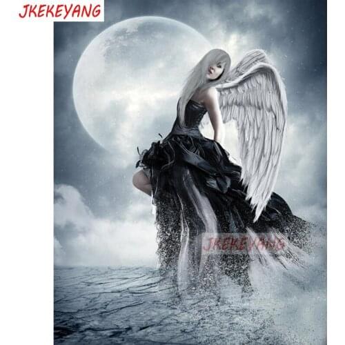 5D DIY square/round Diamond painting angel Cross Stitch Diamond Embroidery Pattern Rhinestone J3090
