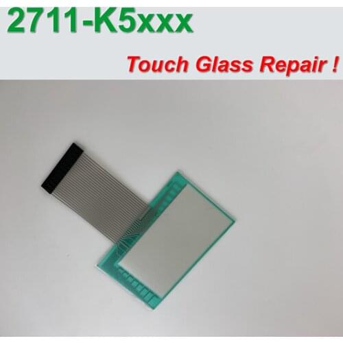 Allen Bradley 2711-K5 PanelView 550 touch glass 2711-B5A1 digitizer for Panel Repair,in stock