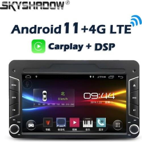 6GB + 128GB New 7" IPS Android 10.0 Car DVD Player GPS Map WIFI Bluetooth RDS Radio For Alfa Romeo Brera 159 Sportwagon Spider