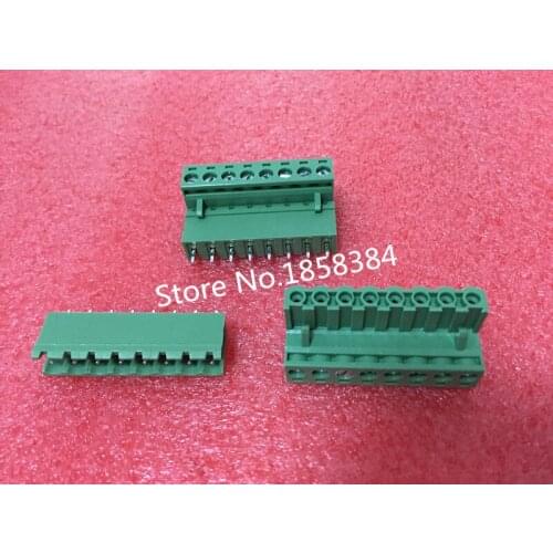 FREE SHIPPING Terminal Block ROHS 100PCS 2EDG-5.08-8P + 2EDGV-5.08-8P 2EDG 2EDGV 8Pin 5.08mm Straight Pin Plug-in Screw