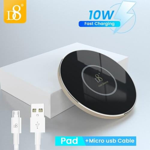MFI 7.5W/10W Fast Wireless Charger For iPhone12 11 XR Xs Max Wireless Charging Pad For Xiaomi Huawei Phone Wireless Charging
