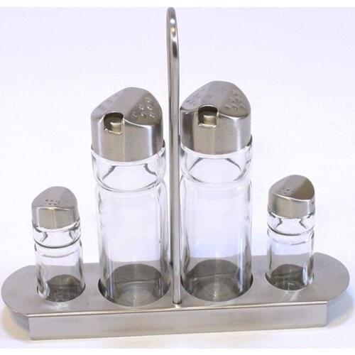 Eminox Vinegar Salt Shaker 4 PCs Set 2653