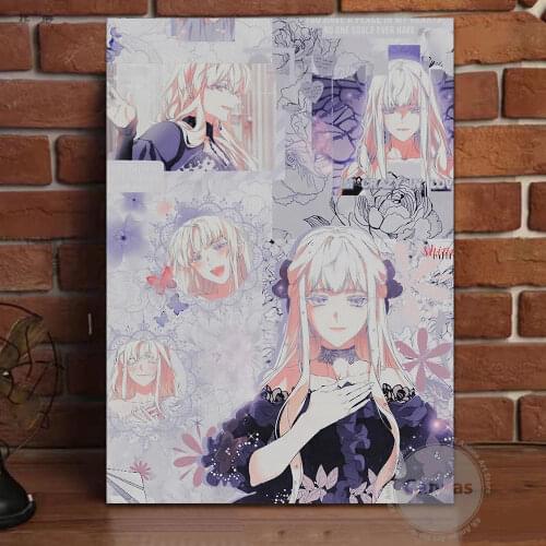Canvas Anime Genshin Impact libertia Pictures Home Decoration Paintings Poster HD Prints Wall Art Modular Living Room