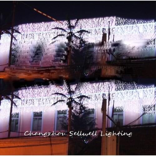 Top Fashion Direct Selling Christmas Tree Christmas Decoration Great!holiday Light Wedding Decoration 1*6m Led Lamp H266