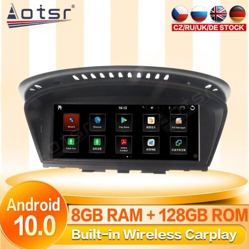 Android Tape Radio Recorder Car For BMW 5 Series E60 E61 E63 2006 2007 2008 2009 2010 GPS Navi Player Stereo Autoradio Head unit