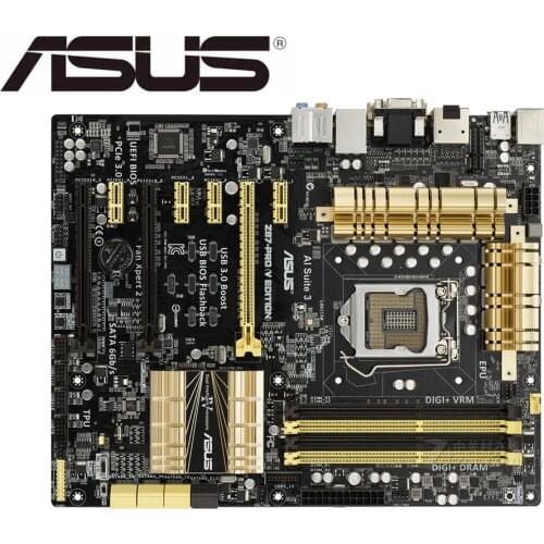Mainboard Asus Z87-PRO(V EDITION) USED Desktop Motherboard LGA 1150 DDR3 SATA3 USB3.0 ATX