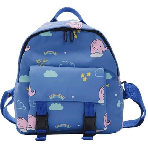 Cute cartoon animal backpack kawaii elephant kitten lady children schoolbag girl boy child gift