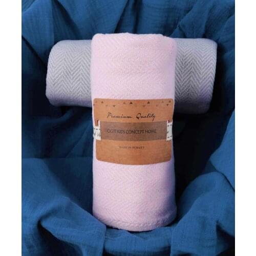 Newborn Baby %100 Cotton Soft Blanket Spring Summer Toddler Wrap Infant Swaddles Bed Cover Play Mat 93x100cm Flaneur