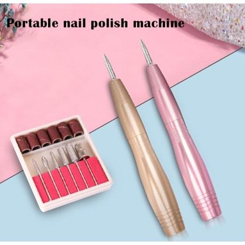 Professional USB Powered Pedicure Sanding Manicure Tools Personal DIY Electric Nail Drill Set With Grinder Bits SSwell