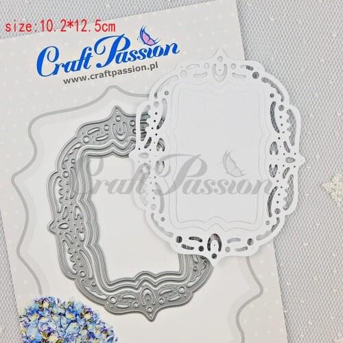 Sirius Lace print frame Metal Cutting Dies and Stencil Template for DIY Scrapbooking Photo Album Embossing Decorative Cards