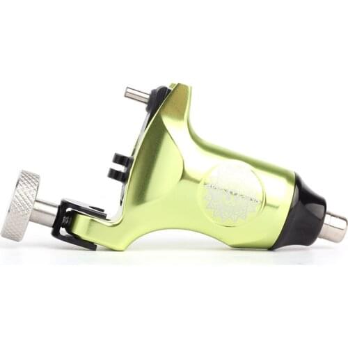YILONG New Professional Green Color RCA Rotary Tattoo Machine For Shader & Liner Tattoo Machine Gun Free Shipping