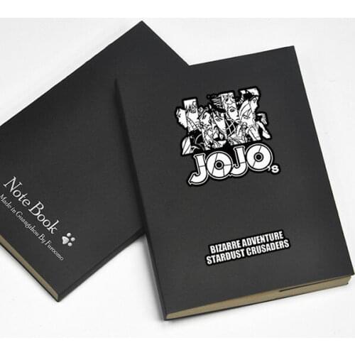 Anime JOJOs Bizarre Adventure Journal Memo Notebook Diary Workbooks Travel Books Cosplay Gifts
