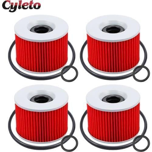 1/2/4 Motorcycle Oil Filter for Kawasaki Z400 Z440 Z500 Z650 Z750 Z1F 900 Z1100 Z 500 650 750 900 1100 ZL400 ZL600 ZL900 ZL1000