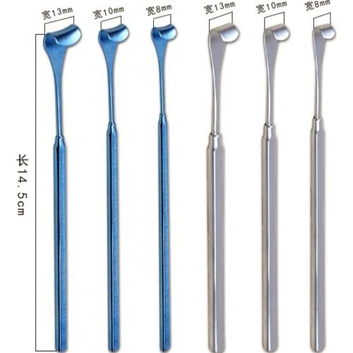 3 Size can choose 8mm, 10mm, 12mm The optimum uncoated cosmetic surgery blepharoplasty stainless steel eyelid retractors