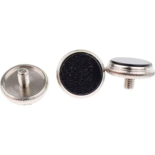 3 Pcs Trumpet Finger Buttons Valve Finger Trumpet Cap Screw Cover For Musical Bass Instrument Trumpet Repairing Accessories