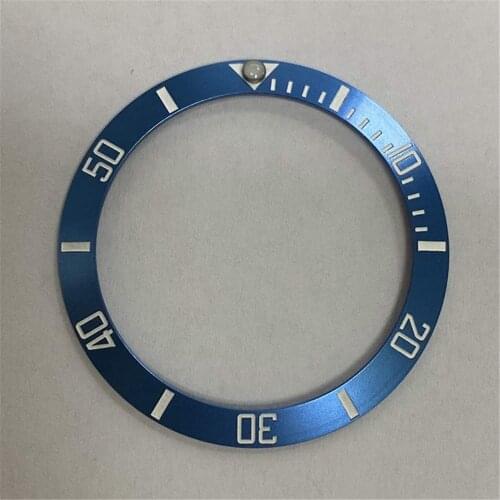 38mm Aluminum Watch Bezel Ring Inner Diameter 30.8 for 40mm SUB Watch Case Accessories