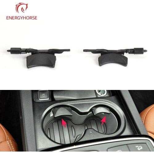 Car Center Console Water Cup Holder Drink Stand Beverage Holder Fixing Buckle For Mercedes Benz GL ML GLS Class W166 GLE W292