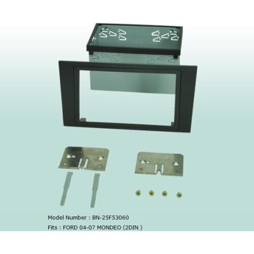 Car Fascias 2 Din Radio Audio Panel Frame Dash Kit For Ford Mondeo 2004 2005 2006 2007