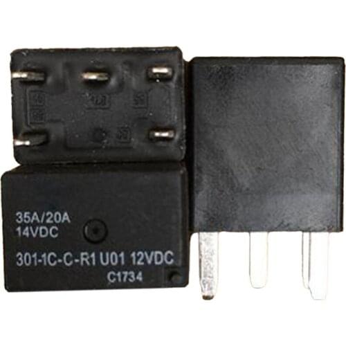 Automotive Relay Waterproof Automotive Relay Car Control Device Car Relays Long Life Automotive Relay301-1C-C-R1 U01 12VDC 5-Pin