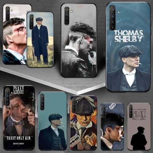 PENGHUWAN Peaky Blinders Thomas Shelby DIY Painted Bling Phone Case For OPPO Realme 5 3 2 Pro F7 F9 F11 F3 RENO Cover