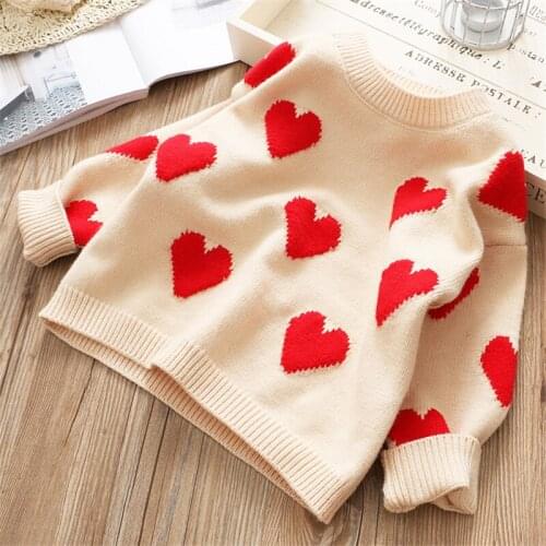 Dulce Amor Knitted Sweaters For Girls