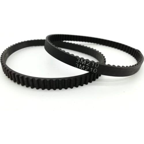 HTD 3M, Timing Belt, Closed-loop, 210mm length, 70 teeth, 6mm width