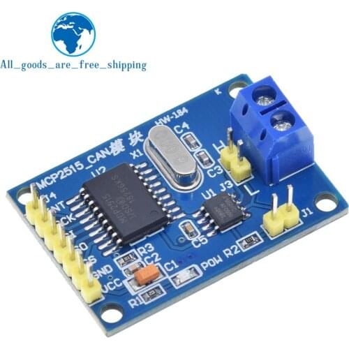 MCP2515 CAN Bus Module Board TJA1050 Receiver SPI For 51 MCU ARM Controller NEW