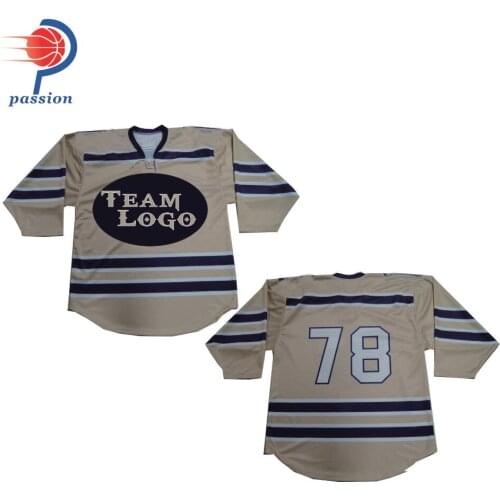 MOQ 5pcs Custom Ice Hockey Jersey Sublimation