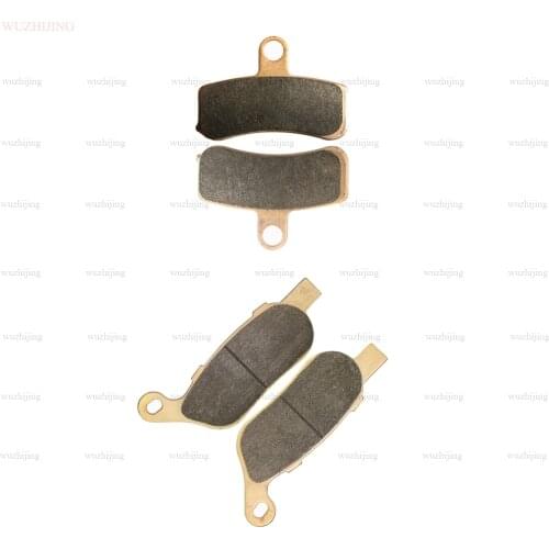 Disc Brake Pads set fit for HARLEYDAVIDSON FXDB 1584 Dyna Street Bob 2008 - 2013 2012 2011 2010 2009