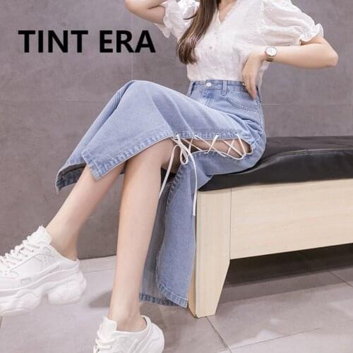 TINT ERA 2021 Y2K New Western Style Side Strap Skirt Fat Mm High Waist Design Female Niche Light Familiar Harajuku Womens