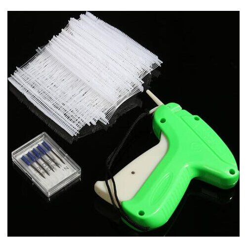 Price Tagging Gun Label Clothes Garment Tag Machine Set+ 1000 Barbs + 5 Needles