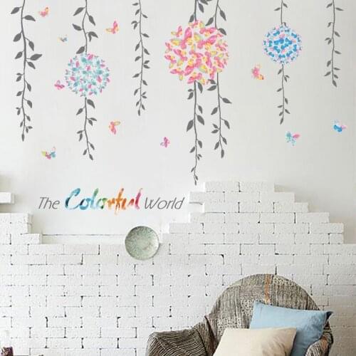 Simple Wall Stickers Living Room TV Sofa Backdrop Decoration Decal Warm Bedroom Bedside Self Adhesive Art Wallpaper