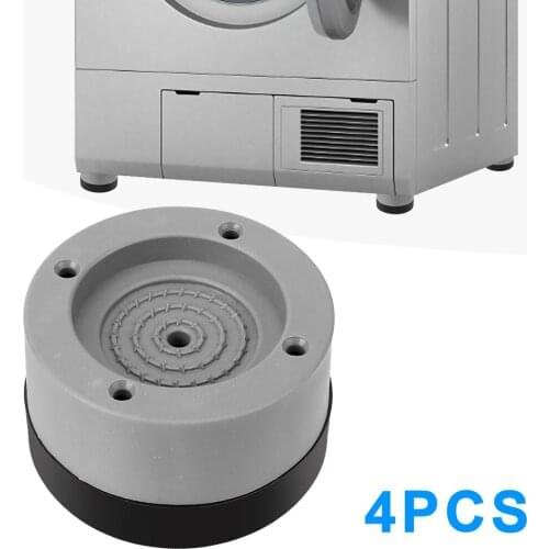 Refrigerator Shockproof Pad 4pcs/set Anti-slip Kitchen Bedroom Mat Washing Machine Feet Mats Noise-reducing