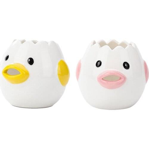 Egg White Separator with Ceramic Filter and Separation Tool for Egg Yolk and Egg Wh