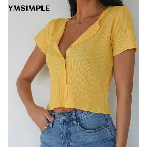 SHENMANQIXING Short Sleeve Women's T-Shirts