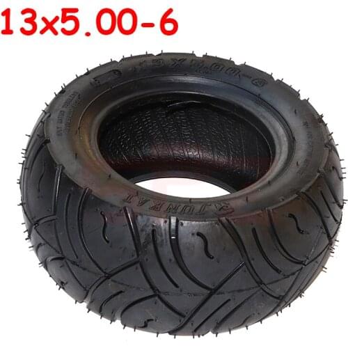13x5.00-6 Inch Rubber Tread Tire For Folding Bike Scooters Quad Dirt Bike or Any Other Electric Mobility Scooter