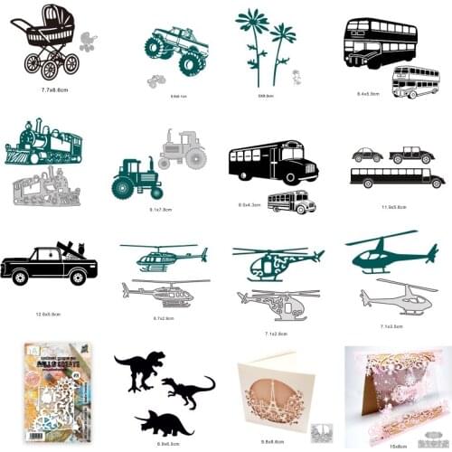 Various Patterns Cutting Dies Stencil Scrapbooking DIY Album Stamp Paper Card Embossing Decor Craft
