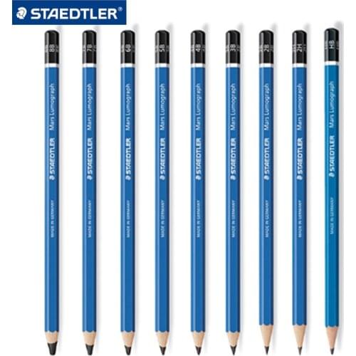 Staedtler pencils model 100 animation engineering drawing mechanical pencil students writing stationery 12pcs/lot