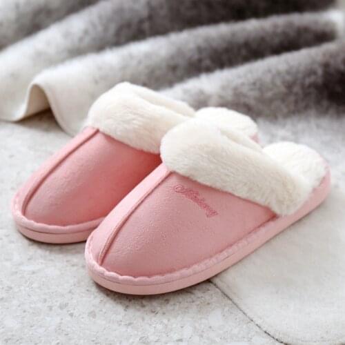 Women Winter Warm Ful Slippers Women Slippers Cotton Sheep Lovers Home Slippers Indoor Plush Size House Shoes Woman wholesale