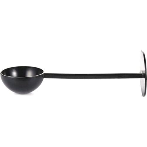 1pcs Coffeeware Plastic Tamping Scoop 2 in 1 Measuring Tamper Spoon for Coffee Powder Black Kitchen Accessories