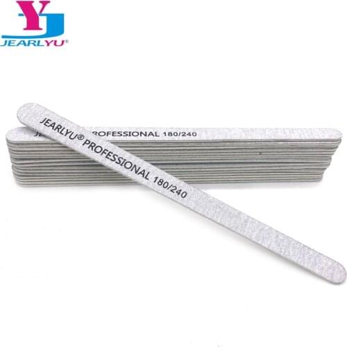 10pcs/set Nail Files Wooden cupio nail Buffer Sanding 180/240 Disposable Manicure Device Nail Art Accessories nagelvijl Of Tools
