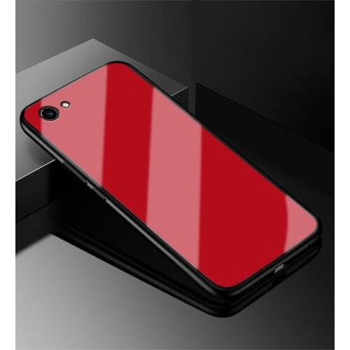 100pcs/lot Tempered Glass Silicone Phone back case For Vivo V15 V11 Y93 Y97 Y83 X23 Y81 Nex A X pro