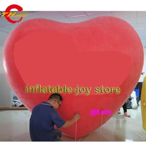 15pcs per lot advertising inflatable balloon, big inflatable heart balloons, Valentines Day advertising heart balloon sale