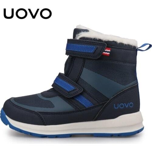 2019 Boys Shoes 2019 New Winter Kids Walking Shoes Warm Plush Lining Fashion Children Footwear Flat Boys Sneakers Size #28-39